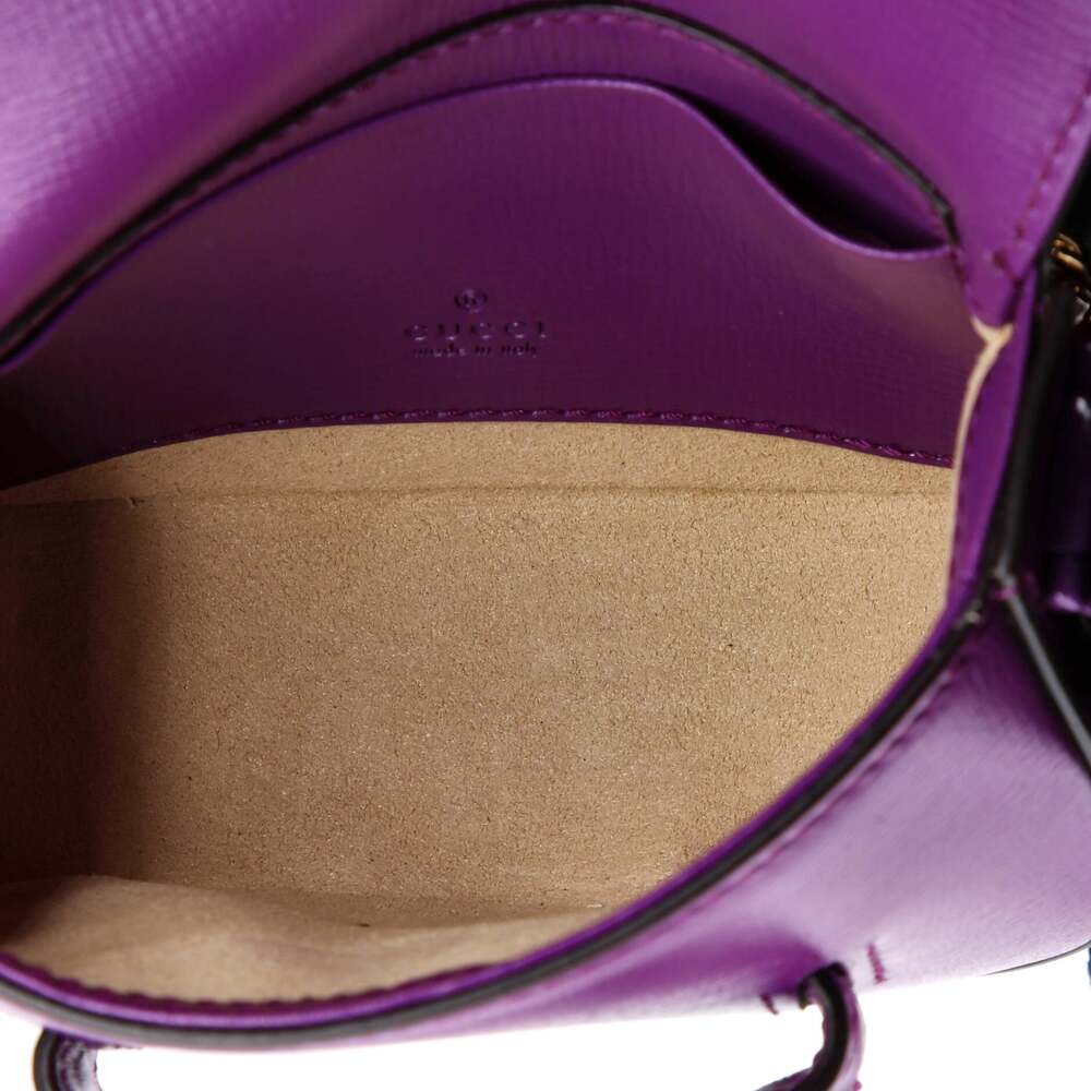 Gucci Horsebit Flap Wallet With Strap #203948G14B - Picture 5 of 6